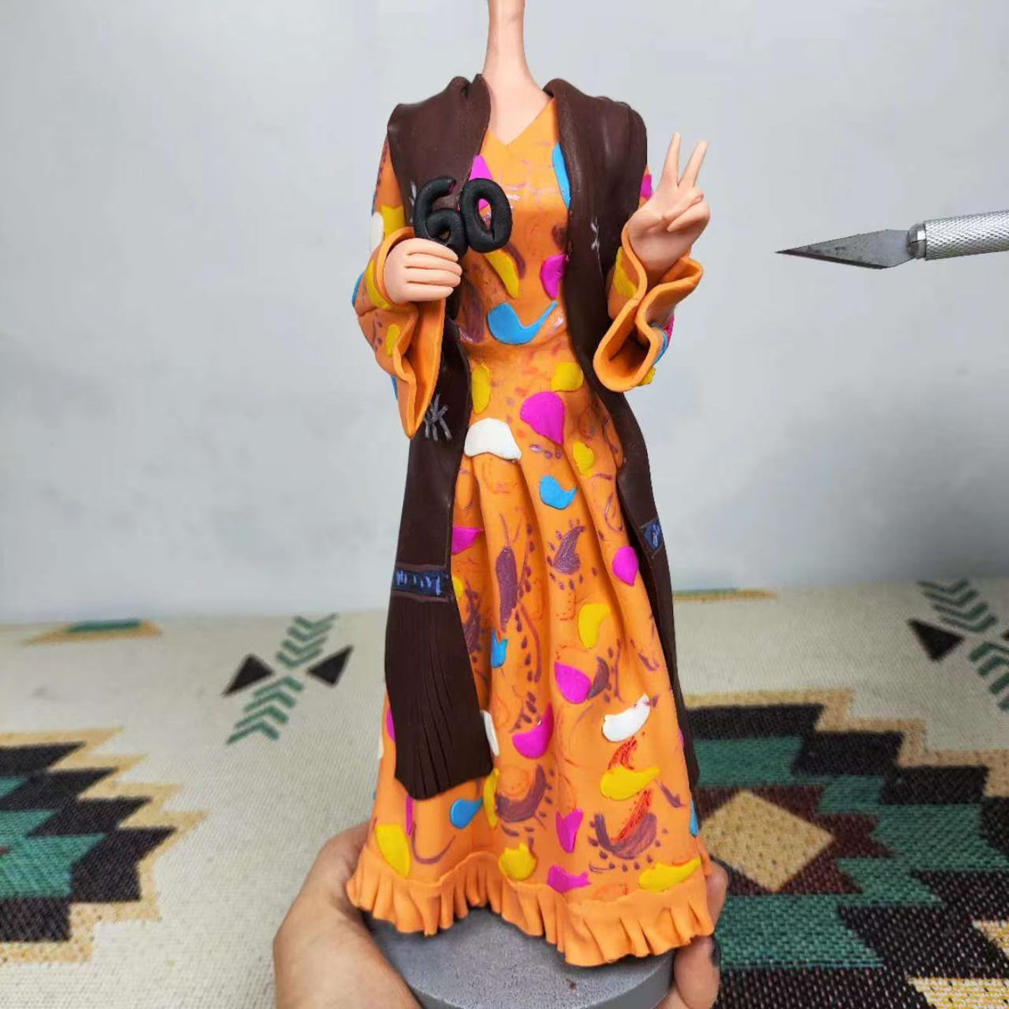 Personalisierte 3D Figuren für Frauen, Individuelle Wackelkopf vom Foto – Einzigartige Geschenke für jeden Anlass
