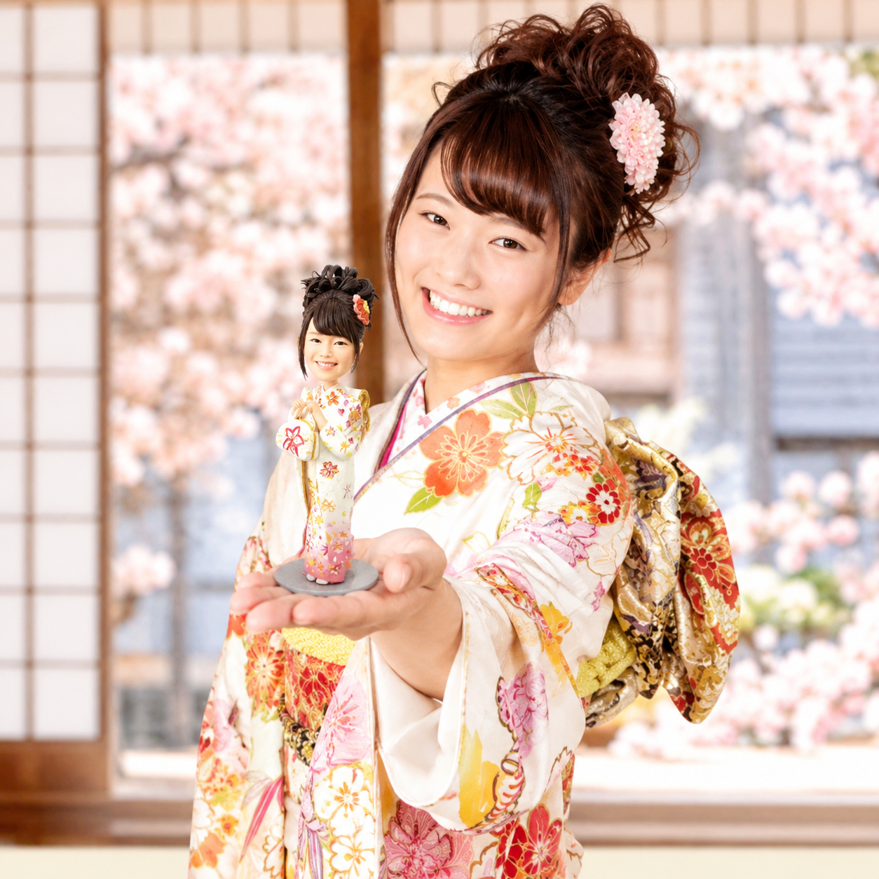 White Day Gift – Personalized Figurine From Photo