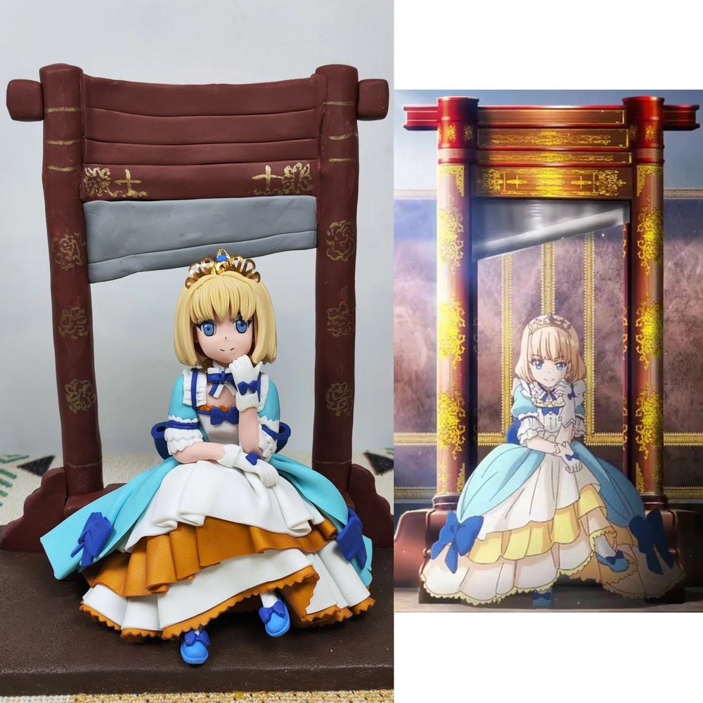 Personalized Video Game Character figurine - Custom Vtuber Figure - Handmade 3D Sculpture from Your Photo (Copy) - uDesign Gift
