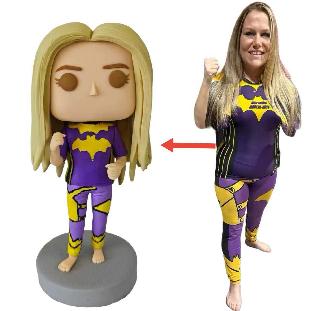 Custom Funko Pop - Personalized Pop Figure from photo, unique handmade Gift for Her, wife, Girlfriend - uDesign Gift