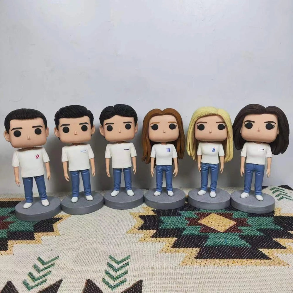 Custom family portrait funko pop, personalized family reunion funko figure, customized group gift for coworkers, team, employee appreciation - uDesign Gift