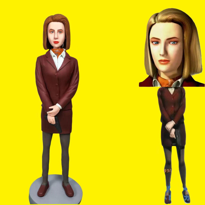 Personalized Custom video game Figure from Photo - Unique Handmade Gift (Copy) - uDesign Gift