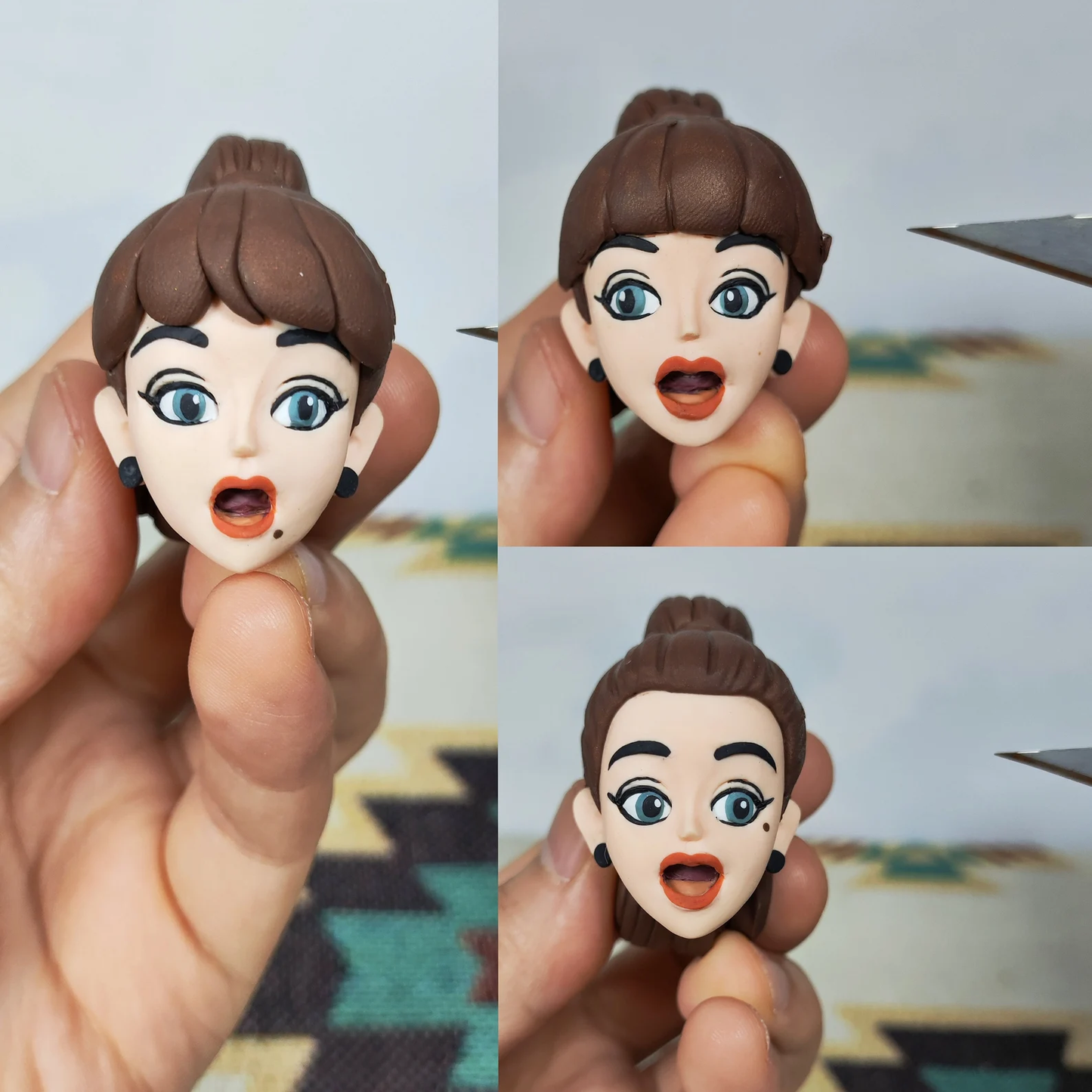 Personalized Video Game Character figurine - Custom Vtuber Figure - Handmade 3D Sculpture from Your Photo (Copy) - uDesign Gift