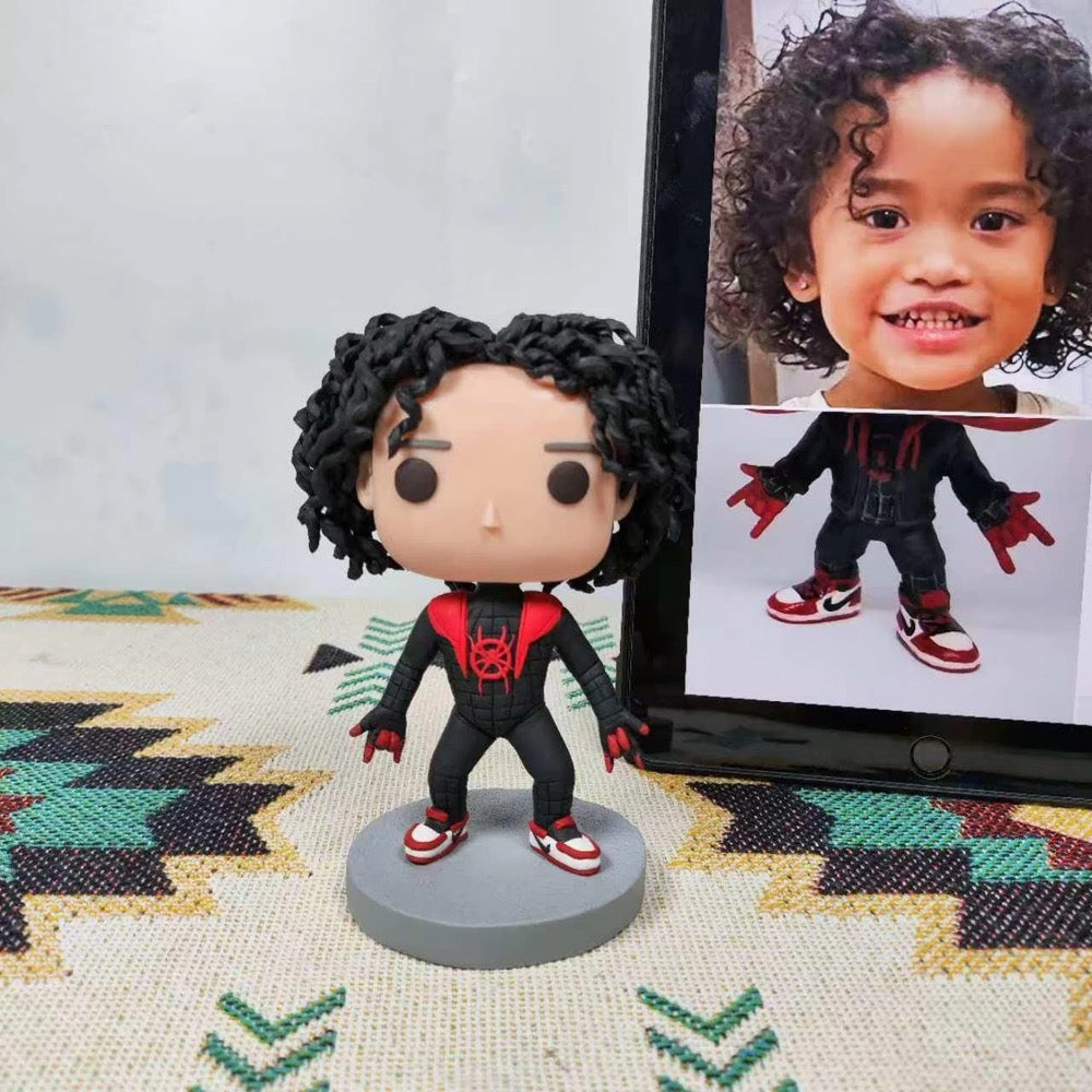 Custom Funko Pop - Personalized Pop Figure from photo, unique handmade Gift for Anniversary, Birthday - uDesign Gift