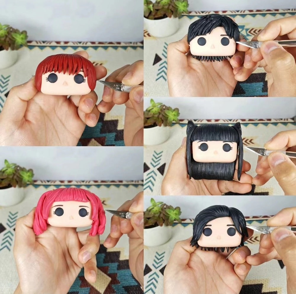 Custom dad daughter funko pop from photo, personalized Pop figure Gift for family reunion - uDesign Gift