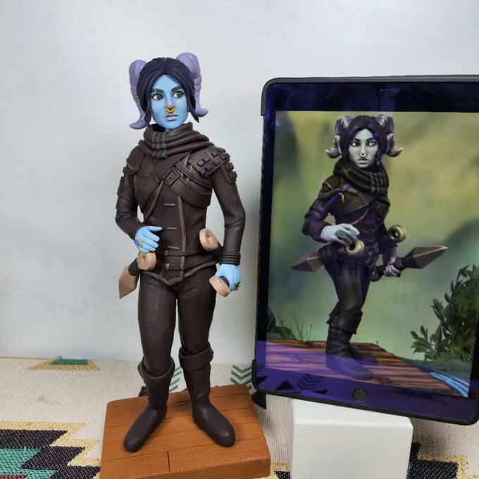 Personalized Custom Anime Figure from Photo - Unique Handmade Gift (Copy) - uDesign Gift