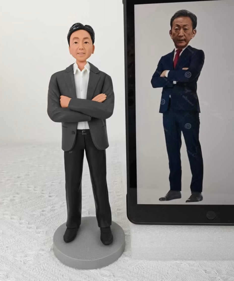 Custom Doctor Bobblehead for Professionals - Personalized Figurines for Doctors, Nurses, Teachers & More | Unique Handmade Gifts - uDesign Gift