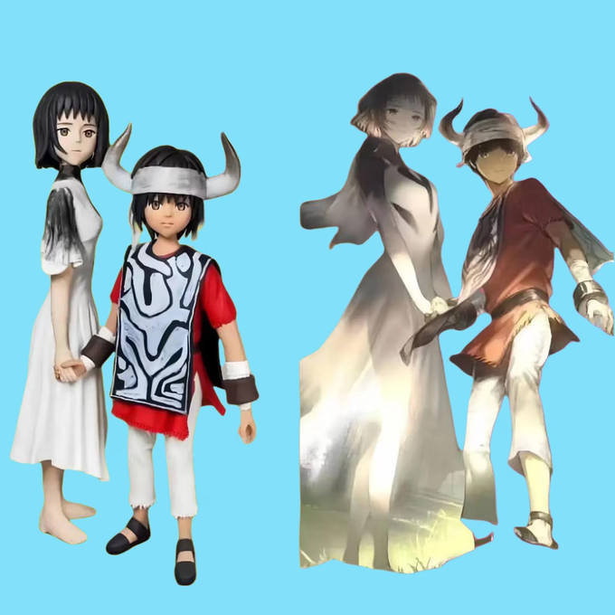 Personalized Custom Anime Figure from Photo - Unique Handmade Gift (Copy) - uDesign Gift