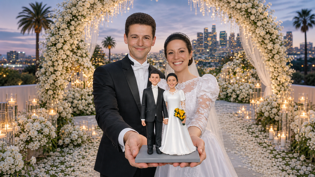 Custom Wedding Cake Toppers From Photos: A Personalized Bride & Groom Gift Guide