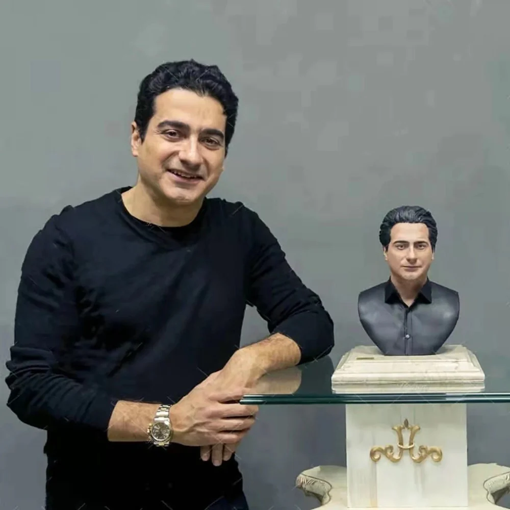 Custom Bust from Photo for Birthday Cake Topper - uDesign Gift