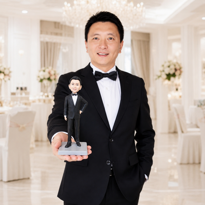 40th Birthday Gift, Personalized Figurine handmade From Photo