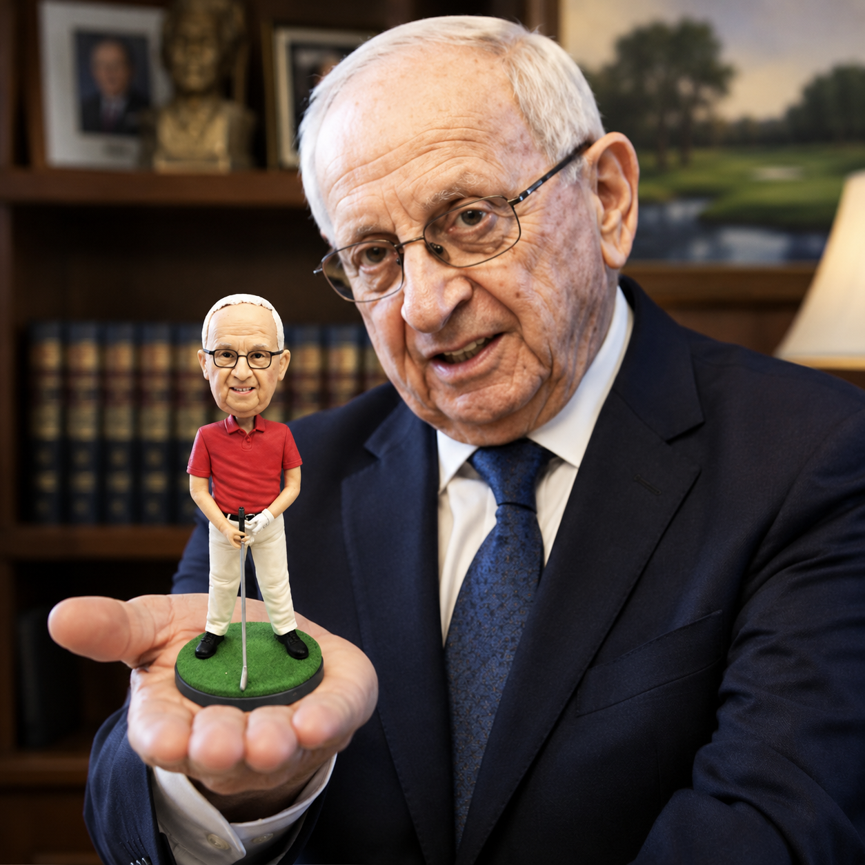 70th Birthday Gift,cCustom Figurine handmade From Photo