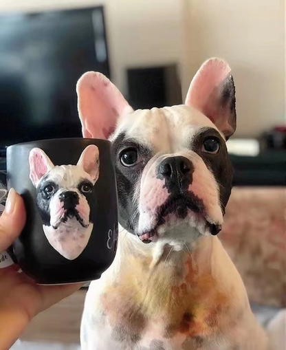 Custom Pet Figurine Mug from Photo - uDesign Gift