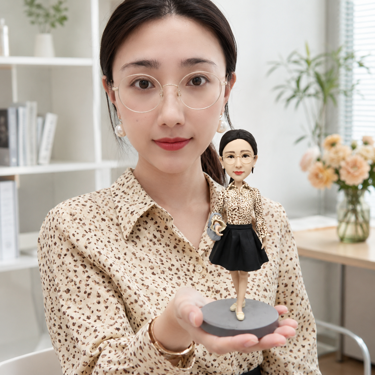 Anniversary Gift for Her – Personalized Figurine handmade  from photo