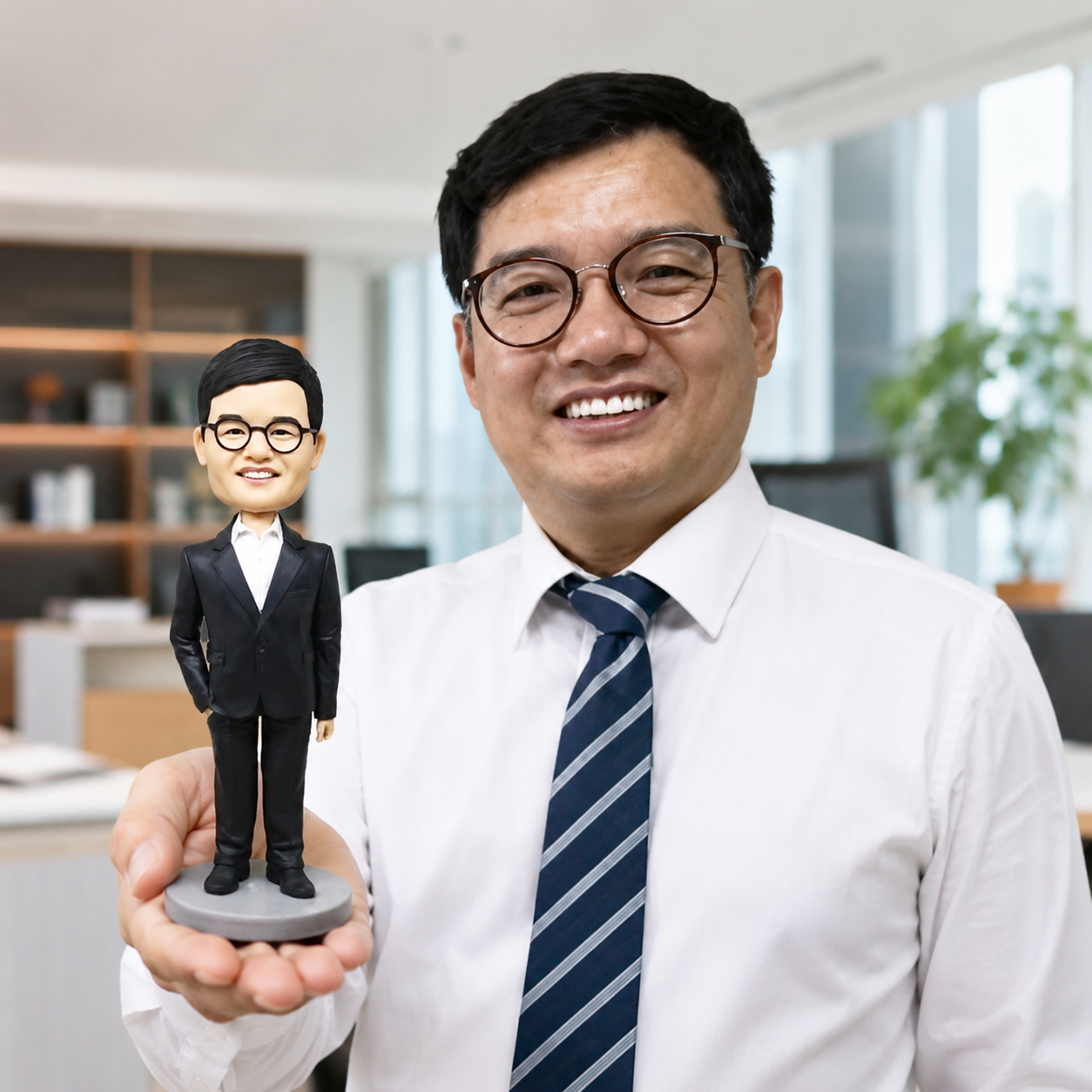 Birthday Gifts for Dad – Custom Bobblehead handmade From Photo