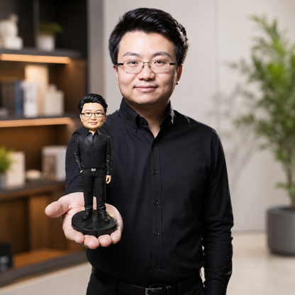 Birthday Gifts for Him – Custom Bobblehead Figurine handmade from photo