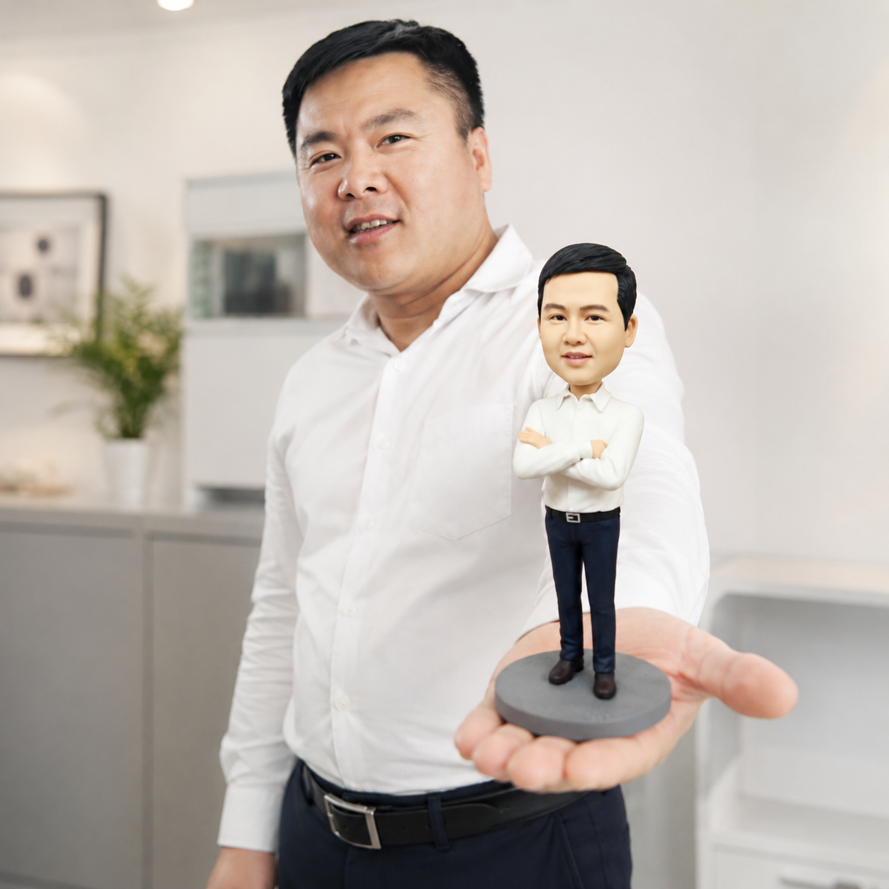 Boss Gift – Custom Figurine handmade From Photo