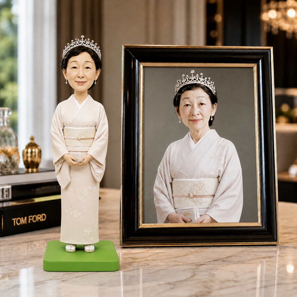 Custom Celebrity Figurines - Personalized Movie Star Figure From Photo - uDesign Gift