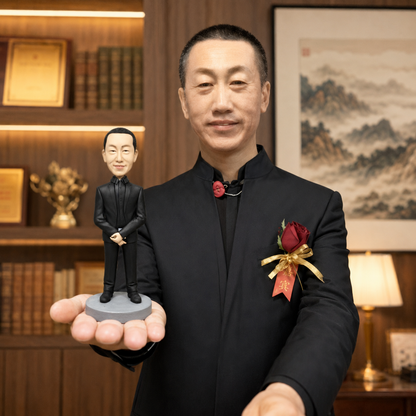 Christmas Gift for Dad, Custom Bobblehead handmade From Photo