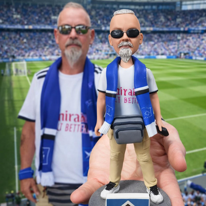 Create Your Own Bobblehead, Personalized Photo Figurine handmade fron photo