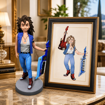 Custom Action Figures handmade from Photo 