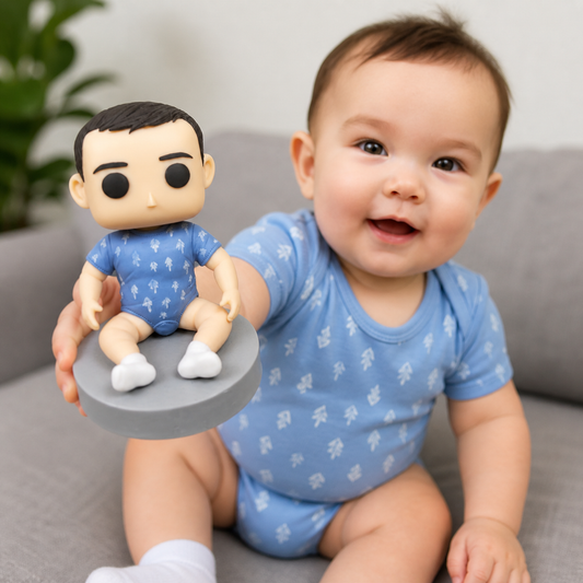 Custom Baby Funko Pop handmade from Photo