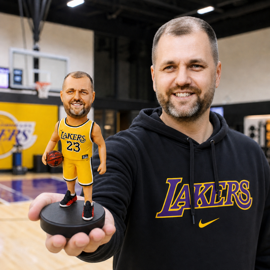 Custom Basketball Bobblehead handmade from Photo