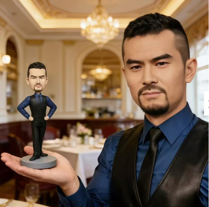 Custom Bobblehead handmade From Photo，Mini Me Figurine 