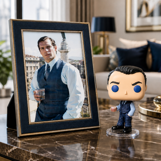 Custom Celebrity Funko Pop handmade from Photo