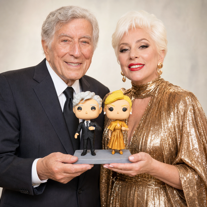 Custom Couple Funko Pop Figures handmade From Photo for Parents anniversary gift