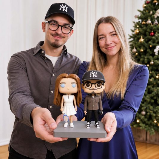 Custom Couple Funko Pop handmade from Photo for Anniversary Gift
