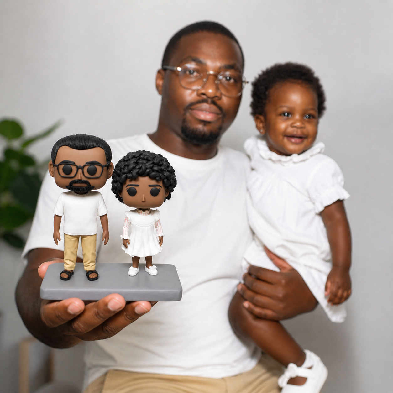 Custom Dad Kid Funko Pop handmade from Photo