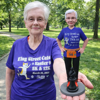 Custom Figurines From Photos, Handmade Keepsake Gifts for runner