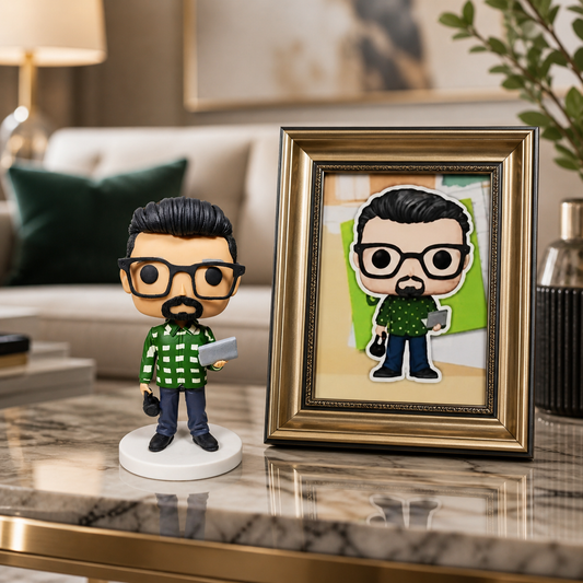 Custom Funko Pop for Boss from photo