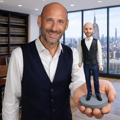 Custom Gifts for Him, Handmade Figurine From Photo for men