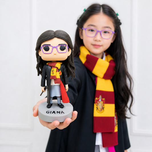 Custom Harry Potter Theme Funko Pop handmade from Photo