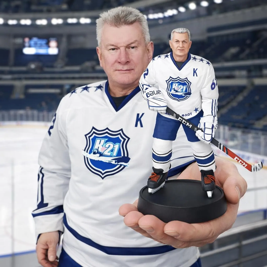 Custom Ice Hockey Figurine handmade from Photo