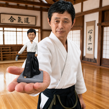 Custom Martial Bobblehead handmade from Photo