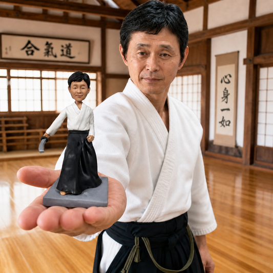 Custom Martial Bobblehead handmade from Photo
