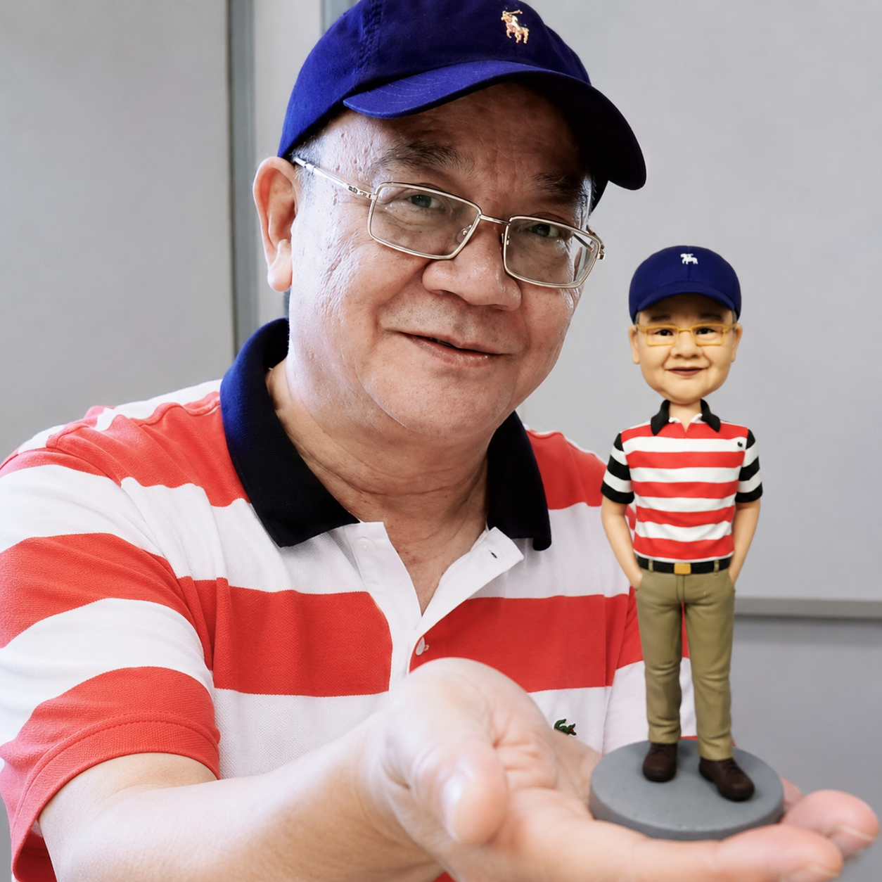 Father’s Day Gift, Custom Bobblehead handmade From Photo