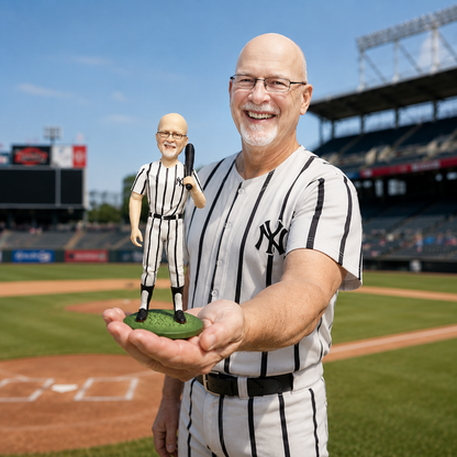 Gift for Grandpa, Custom Figurine handmade From Photo