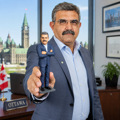 Custom Gifts for Dad, Personalized Bobblehead Figurine handmade from photo