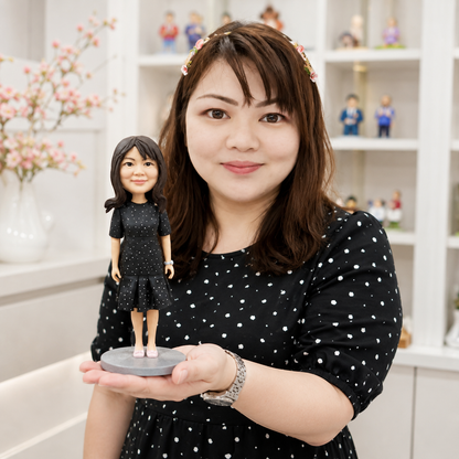 Job Transfer Gift, Custom Figurine handmade From Photo