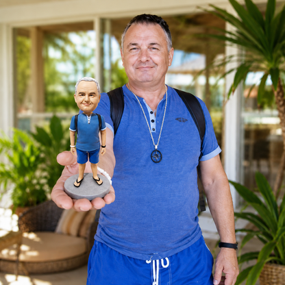 Longevity Celebration Gift, Custom Figurine handmade From Photo