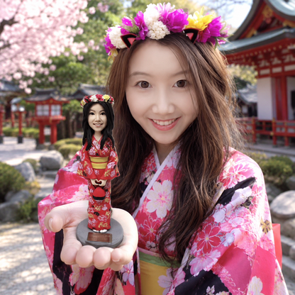 Personal Gift With Photo, Custom 3D Figurine handmade Keepsake