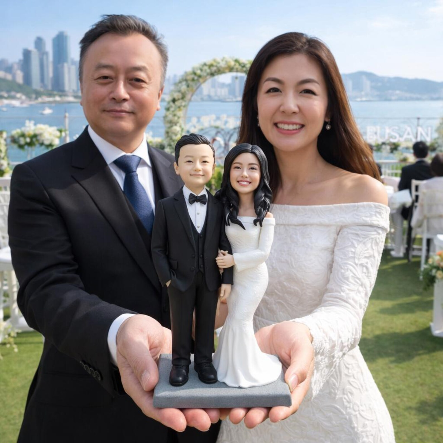 Personalized Cake Topper, Custom Photo Figurine handmade from photo