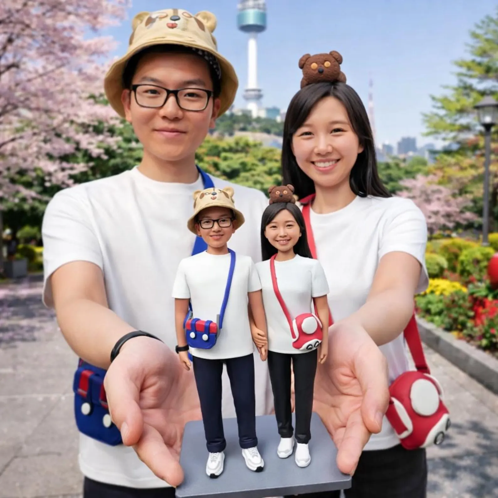 Personalized Couple Figurine handmade From Photo – Romantic Gift