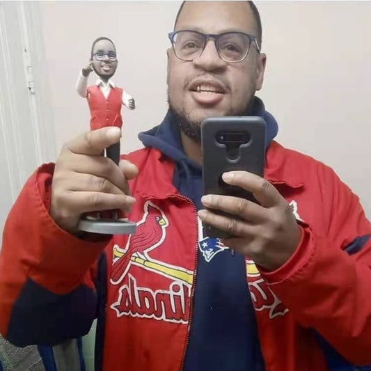 Personalized Custom Barber Bobblehead Figures from photo