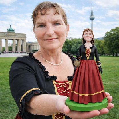 Personalized Doll handmade From Photo – Custom Bobblehead Gift for mom