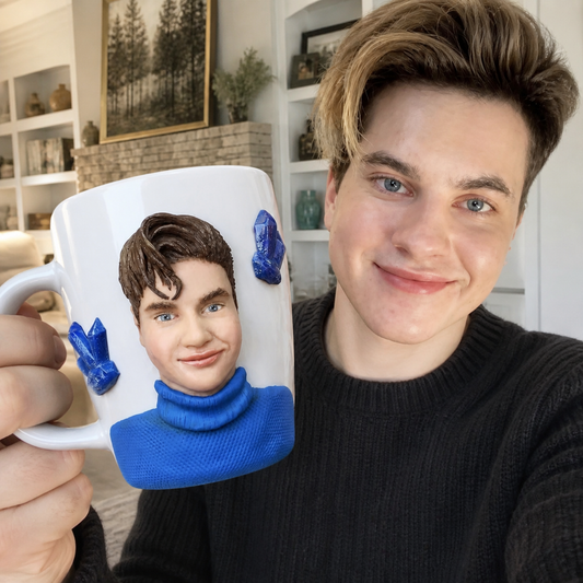 Personalized Figure Mug from photo for Boyfriend